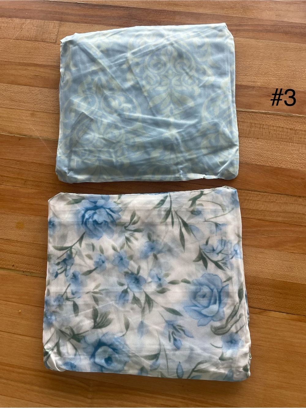 Set of 2 Reusable Floral & Stripe Tote Bag - Picture 4 of 7